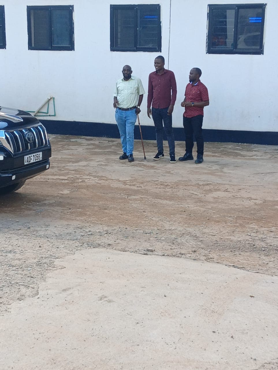 A tour at SKT facility by our area MP Hon. Abel Banda (Mr.)