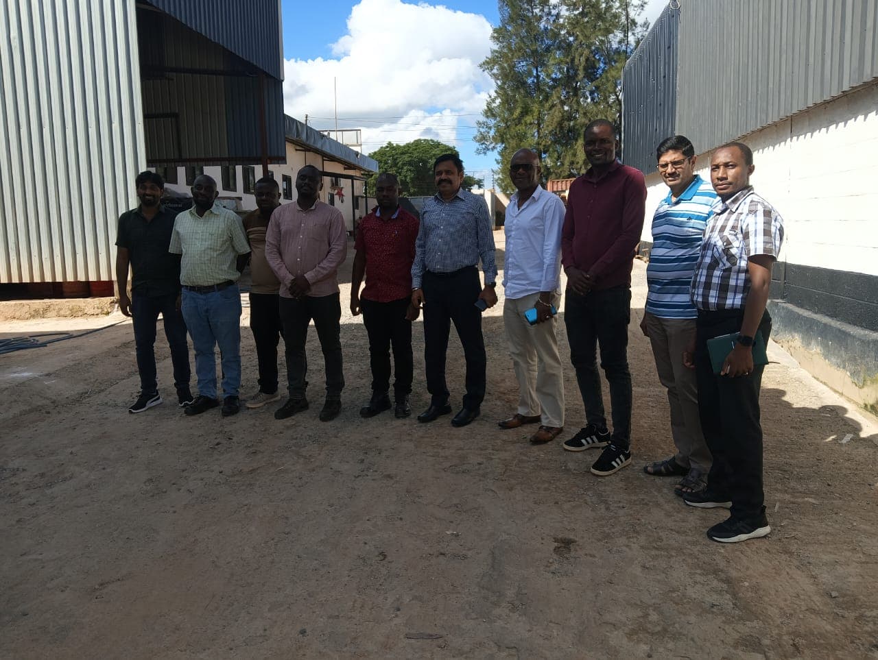 A tour at SKT facility by our area MP Hon. Abel Banda (Mr.)