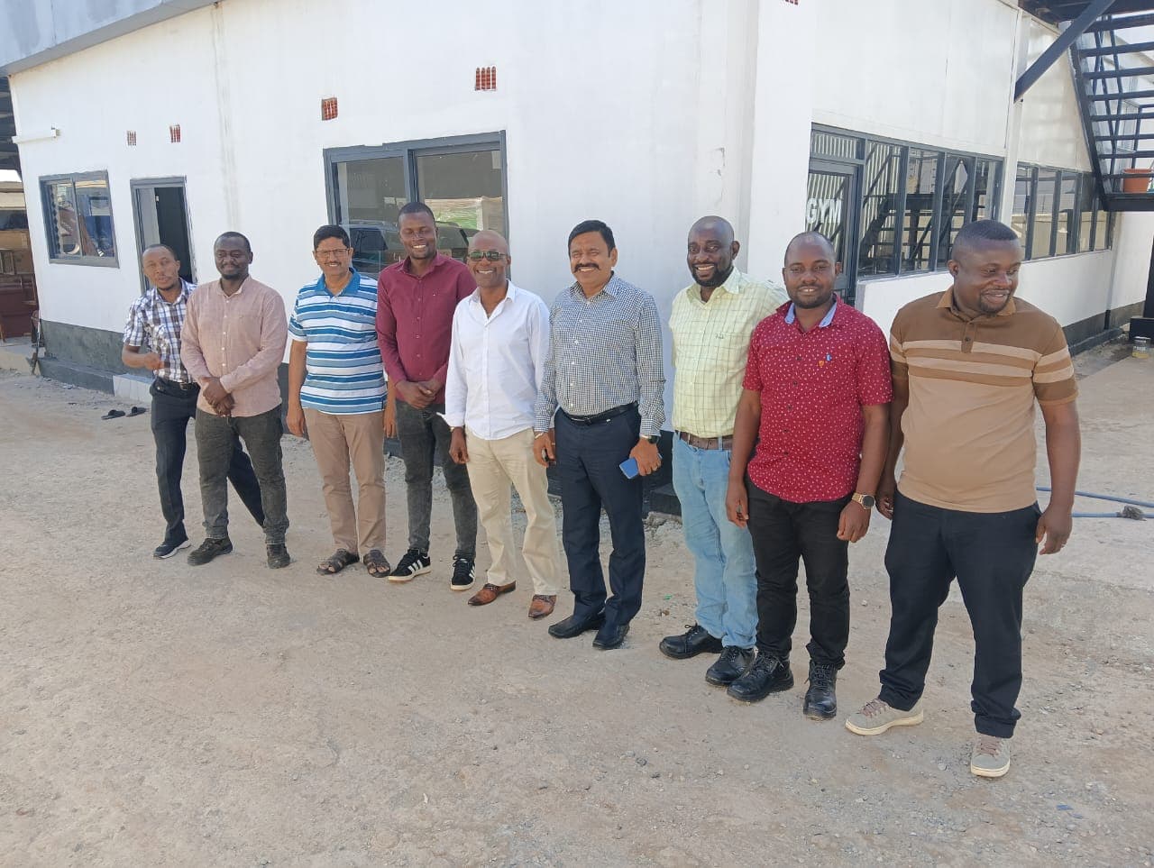 A tour at SKT facility by our area MP Hon. Abel Banda (Mr.)
