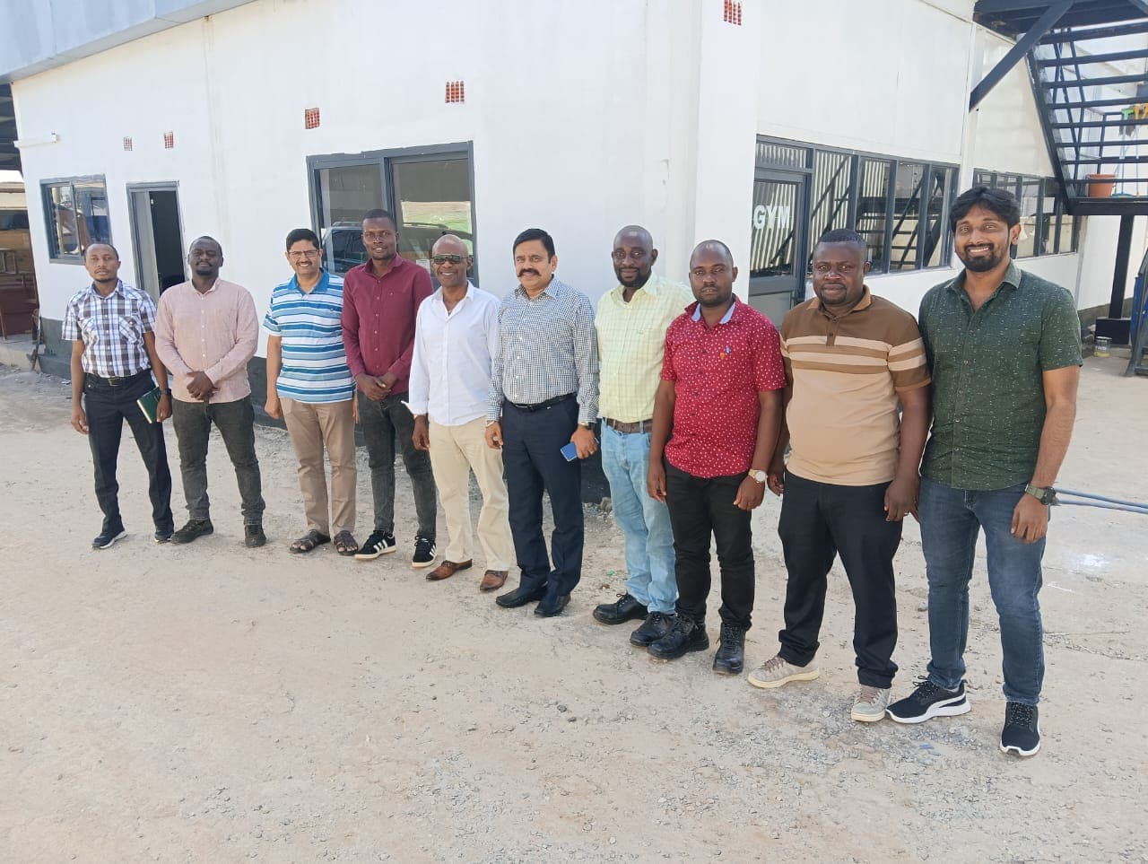 A tour at SKT facility by our area MP Hon. Abel Banda (Mr.)