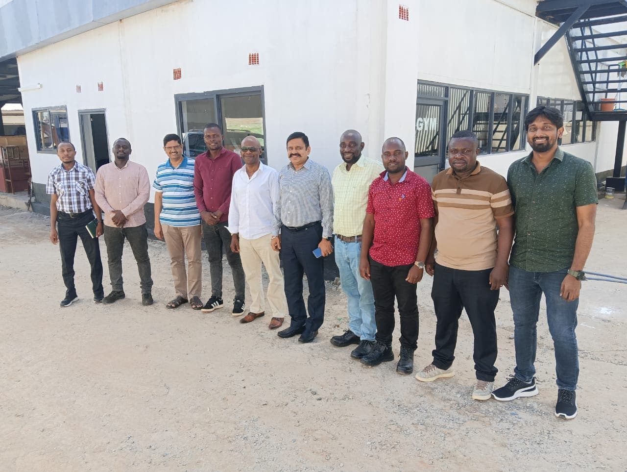 A tour at SKT facility by our area MP Hon. Abel Banda (Mr.)